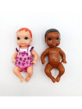 Various Mattel Barbie Doll Babies Lot of 2